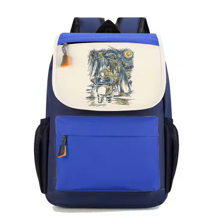 Mochila Cazafantasmas. Varios colores. Ideal para la escuela. Colegio. Senderismo. Excursiones. Multiples bolsillos - 1