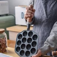 Molde Para Hacer Esferas De Carne De Octopus Takoyaki De Hierro Fundido Con Mango Desmontable Fácil De Limpiar 14 Agujeros Para Cocina - details 5