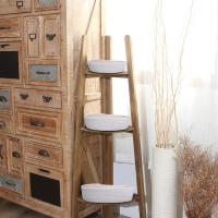 Cesta de almacenamiento de cuerda de algodón, cesta de almacenamiento trenzada de algodón, 3 cestas de estante decorativos contenedores Organizadores de cesta para juguetes para bebés, decoración de la habitación regalo - details 4