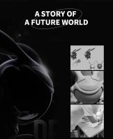 Proyector De Noche Para Niños Con Control Remoto Y Diseño Ajustable De 360 Grados Estrella Astronauta Nebulosa Galaxia Iluminación Incluye Baterías - details 14