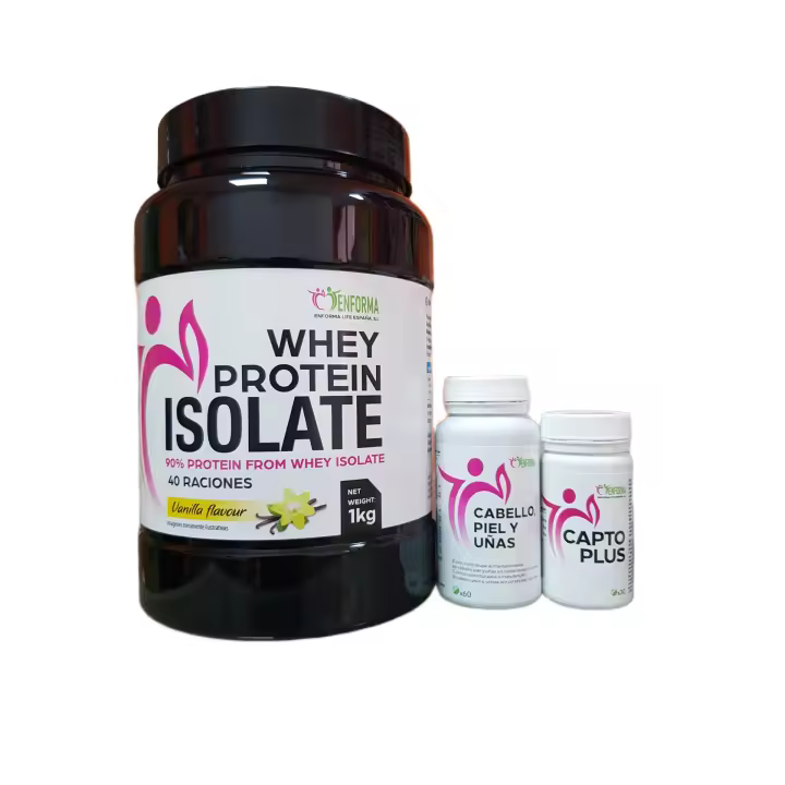Enforma Life Pack Nutrición Total – Proteína + Captoplus + Colágeno + Detox - 1