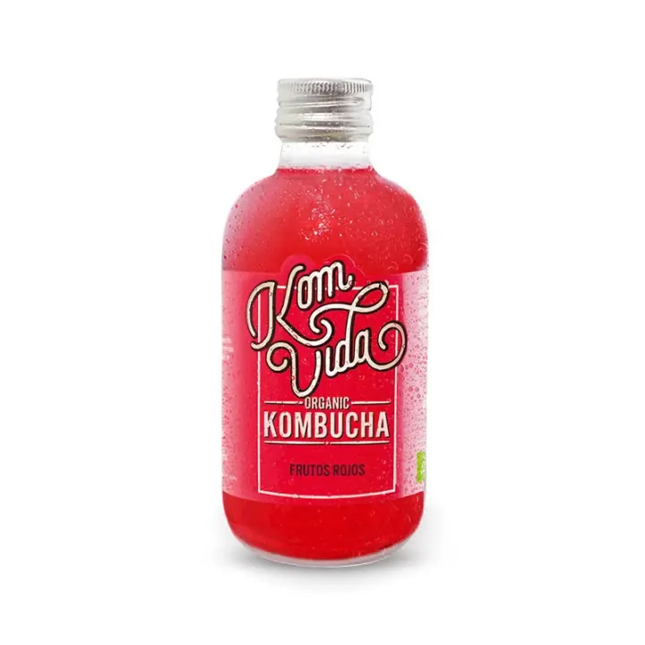 Kombucha de frutos rojos Berryvida bio Komvida Pack 12 x 250 ml - 1