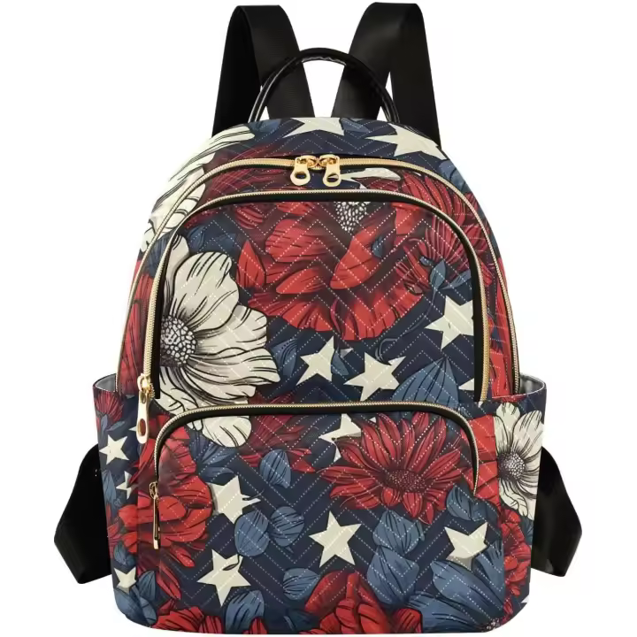 Mochila pequeña con diseño de galaxia espacial y nubes para mujer, bolso de viaje, bolso de hombro ligero, mochila de moda - 1