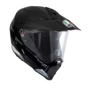 Casco AGV AX-8 Dual Evo Wild Frontier Matt Black White 2205 3783 - 1
