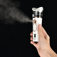 Mini Nebulizador De Agua Portátil Nano Spray Facial Humidificador De Hidratación Para La Piel Funciona Con Cargador USB - details 4
