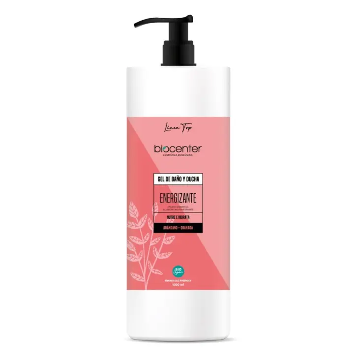 Gel de baño y ducha natural Energizante - Línea Top - Ecológico y vegano - 1