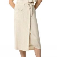 Falda Pareo Marita Tiffosi - Elegancia en Arena Blanca - details 5