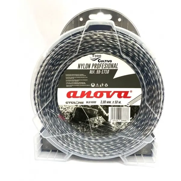 Hilo desbrozadora TRENZADO ANOVA 3x50 metros  ANOVA 3x50 - 1