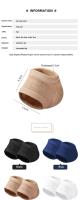 Protector De Talón De Silicona Gel Suela De Zapato Almohadillas De Talón Para Plantar Fasciitis Cuidado De Los Pies Reparación De Piel Almohadillas De Medio Yarda Calcetines - details 1
