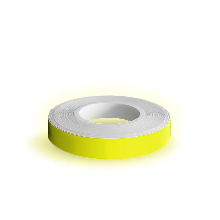 Llantasde Rueda para ruedas de motorteta 9 mm x 6 Mt Fluo Amarillo - 1