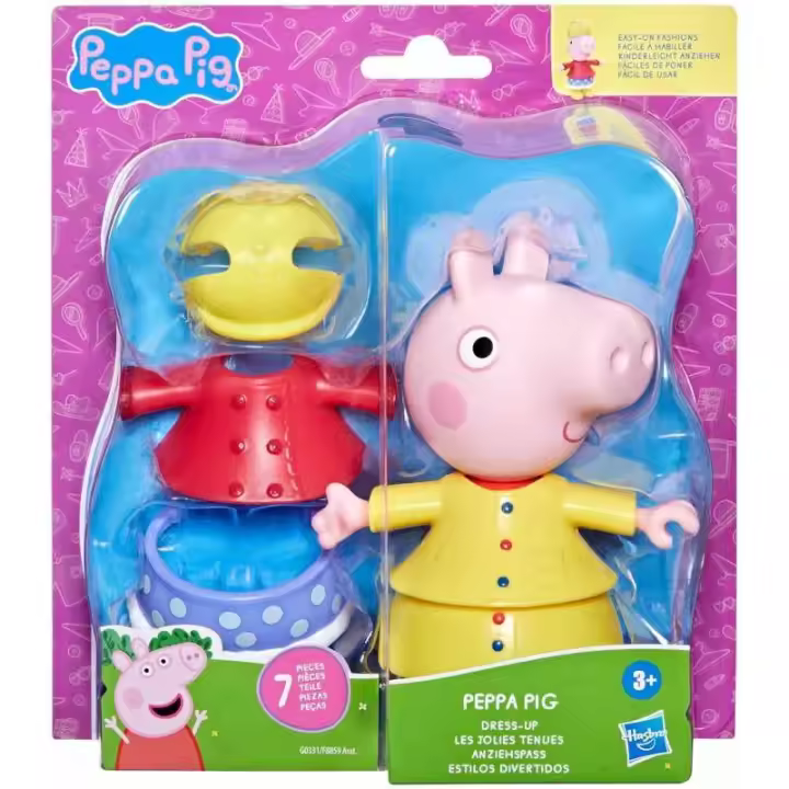 PEPPA PIG Y SUS AMIGOS PEPPA PIG DRESS UP DE HASBRO - 1