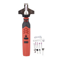 Juego De Herramienta De Afilar Motosierra DC3.6V Inalámbrico Kit De Afilado Para Motosierra Manuales Color Rojo - details 4