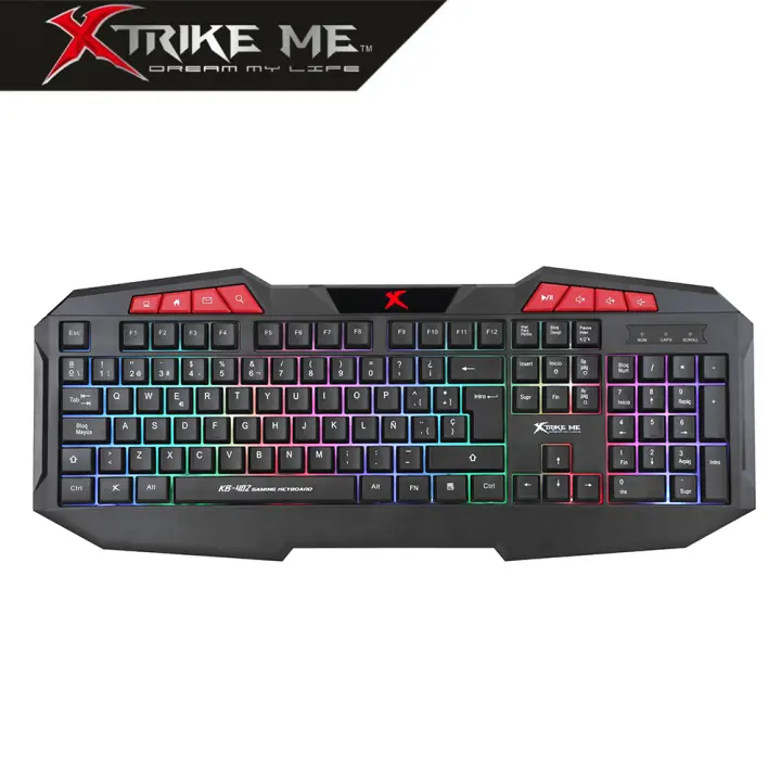 Teclado Gaming Gran Formato KB402  / Teclado con Iluminación / kEYBOARD - 1