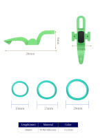 SQUID KING 2pcs Porta Anzuelos Para Pesca Accesorios Portátiles Para Caña De Pescar Soporte Para Anzuelos Fijador De Señuelos Juguete De Pesca - details 3