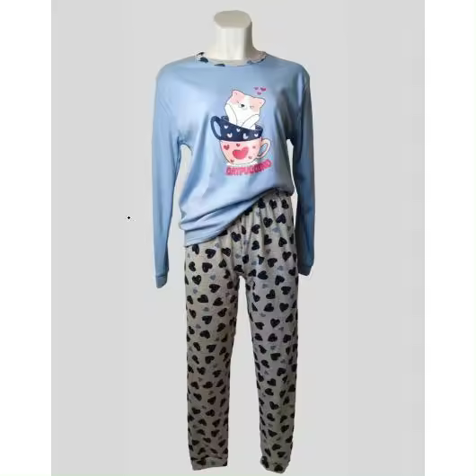 PIJAMA MUJER 5031 CAPUCHINO ENTREDOS xxl - 1