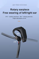 Auricular De Negocios Con Gancho Bluetooth 5.3 Auriculares Inalámbricos Con Micrófono HD Y Cancelación De Ruido ENC Vida Útil Larga Recargable Para Videojuegos Música Teléfono Móvil - details 13