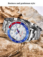 Reloj De Pulsera Deportivo De Lujo Para Hombre LIGE Resistente Al Agua Con Fecha Y Manos Luminosas Correa De Silicona Cuarzo - details 18