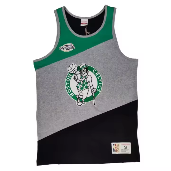 Camiseta Boston Celtics NBA Colorblocked Cotton Tank Top - 1