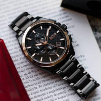 Reloj Hugo Boss de Hombre Analogico Cuarzo Negro Brazalete 1513885, Diámetro 46MM - details 2