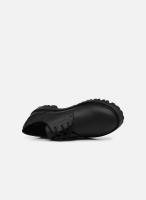 Kickers Zapatillas Kick Deckdear Noir Mujer Cuero Negro - details 3