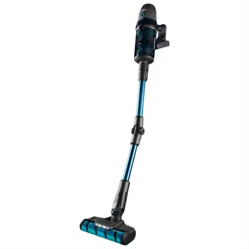 Aspirador 850W Cecotec Conga Rockstar 11500 Odyssey ErgoFlex Aspirador sin cables 3 en 1 Sin Bolsa Con Soprte Pared Negro Azul - 1