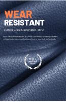 Funda De Asiento Del Coche De Cuero Perforado Antideslizante Y Abrazadera Para Bajo Del Asiento Frontal Ajuste Universal Para 95% De Los Vehículos - details 3