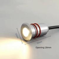 Lámpara Subacuática Mini LED IP68 Impermeable De Acero Inoxidable Para Piscina Iluminación De Camino De Escalera Patio Jardín Fuente Luz Subterránea DC12V 24V - details 13