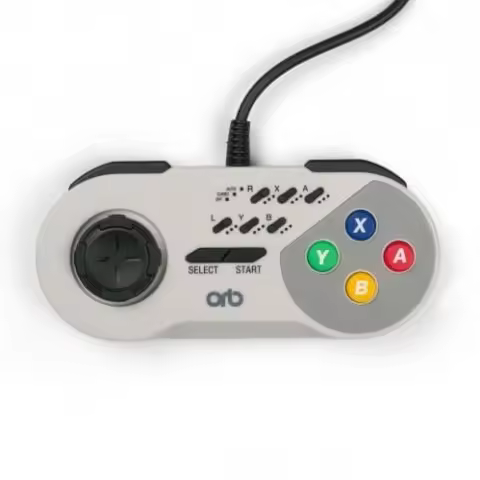 SNES mini Turbo Con Cable Mando Controller (ORB) - 1