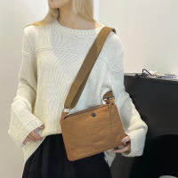 Bolso Bandolera Multicapa Impermeable De Nylon Para Mujer Gran Capacidad Casual Bolso De Hombro Estilo Cojín - details 14