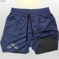 Shorts Deportivos De Verano Para Hombre Anime 2 En 1 Dual Layer Running Training Fitness Jogging Pantalones Deportivos Cómodos - details 3