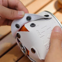 Funda De Cuero Para Tanque De Gas Portátil Protector De Viaje Al Aire Libre Funda De Gas Para Camping Y Senderismo - details 6