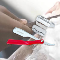 Cuchilla De Afeitar Dural Edge Spring Design Antideslizante Para Peluquería Eliminación De Vello En Cuerpo Cara Axilas Y Cejas - details 4