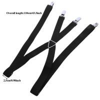 Almohadillas De Ajuste Elasticidad Para Hombres Y Mujeres Con 4 Clip Braces De Adultos X Tipo Espalda Ancha Para Trabajo Moda Jockstrap - details 5