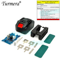 Turmera Caja De Batería Para Destornillador 18V 21V Soporte De Batería 18650 5X 10X 15X 20X Con BMS 50A Máx.100A Para Reparación De Taladro Eléctrico - details 22