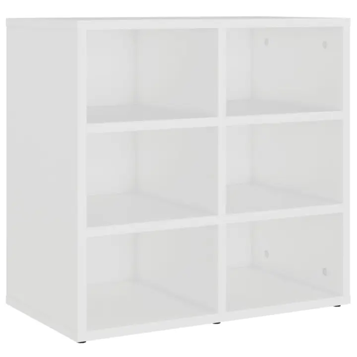 VidaXL Mueble Zapatero Blanco 52,5x30x50 cm - 1