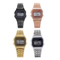 Reloj De Pulsera Deportivo Digital LED Multifuncional Para Hombres Y Mujeres F91W Correa De Acero Cuadro De Arco Índice Material De Aluminio Reloj De Negocios - details 7