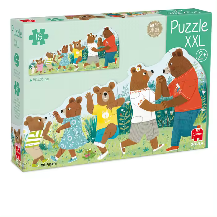 GOULA PUZZLE XXL FAMILIA DE OSOS JUEGOS EDUCATIVOS 30x5x22 Cms. - 1