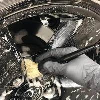 3PC Cepillo Para Limpieza De Coche Herramienta Detallada Para Tablero Espacios Entre Asientos Aire Acondicionado Bocina Limpieza Interior - details 1