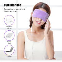 Máscara Caliente Para Los Ojos Con USB Almohadilla Caliente De Compresión Cálida Para Dormir Y Reducción De Ojeras - details 3