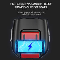 Linterna Frontal LED Recargable IPX4 Impermeable Con Sensor De Movimiento Y Pantalla De Energía Mini Luz De Visera Para Gorra - details 6