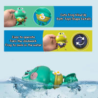 Rana De Baño De Manivela Para Niños Juguetes De Agua Montessori ABS Sin Batería Ni Moldes Juguete Cognitivo Para Bebés Y Niños Pequeños - details 6