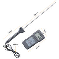 Medidor De Humedad De Suelo Digital Precisión Alta 0-50% Higrometro Para Prueba De Arena Del Río Cemento Tierra Herramienta De Sensor Plater PMS710 - details 1