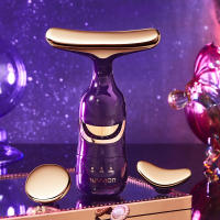 Nueva Máquina De Masaje Facial EMS Belleza 3 En 1 Elevador De Piel Para Lifting Corporal Y Corporal Con Masaje De Ojos Y Cuello Anti-Edad - details 24