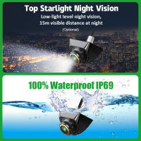 Cámara De Visión Trasera Para Coche 1080P AHD Lente De Ojo De Búho Golden Visión Nocturna Completa Impermeable Cámara De Apoyo Para Vehículo - details 11