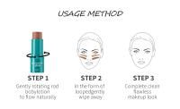 Barra de Contour e Iluminación QIC Multifunction-Bronzer, Corrector y Rubor 3 en 1, 7 Tonos Adaptables, Textura Cremosa y Duradera 48h - details 10