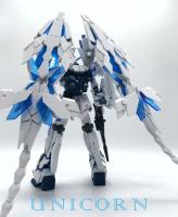 Figura De Acción Anime Unicornio Destrucción Modo Modelo Hg 1/144 Bandai Ornamento De Escritorio Juguetes Para Adultos Regalo - details 1