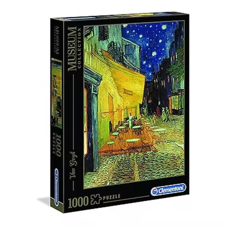 Puzzle 1000 Piezas Terraza de Café por la Noche Van Gogh Colección Museo 31470 - 1