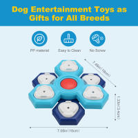 Juguetes Interactivos Para Perros Dispensadores De Alimentos Para Enseñar Y Divertir a Pequeños Y Grandes Perros Y Puppies - details 7
