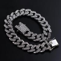 Collar De Perro Y Gato Con Cadena Y Diamantes Material Metálico Ancho 12.5mm Accesorios Personlizados Para Pitbull Joyería Para Mascotas - details 5