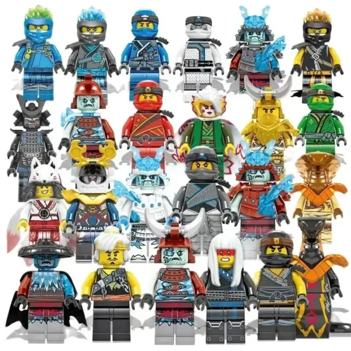 Bloques De Construcción Figuras De Muñecos Humanoides Juguetes Para Niños Regalos De Cumpleaños Personajes De Dibujos Animados Miniatura - 1